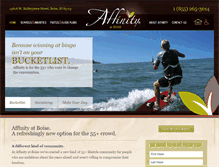 Tablet Screenshot of affinityatboise.com
